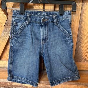 Children’s Place Blue denim Shorts Classic Summer Style